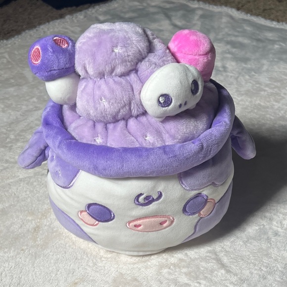 New Cuddle Plush Goals Moo Shakes Series 2 Mooshake Cow Plush Moksha Cow - Picture 1 of 11